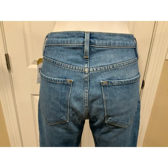 Frame Medium Wash Ali High Rise Cigarette Skinny Blue Jeans, Size 26 - Picture 5 of 10